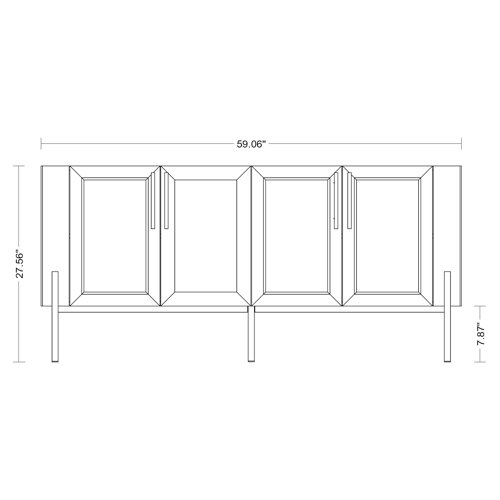 Mercer41 Mehpare Entertainment Centre for TVs up to 65" & Reviews